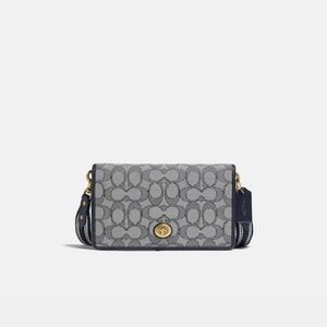 Coach Hayden Foldover Crossbody Clutch In Signature Jacquard